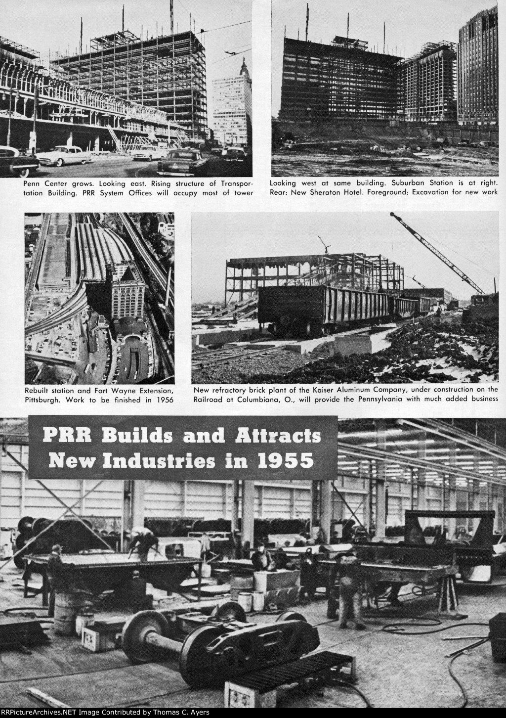 "PRR Builds & Attracts," Page 14, 1956